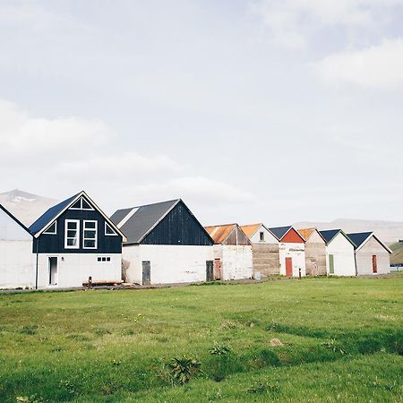 Boat House In Hosvik 아파트 외부 사진