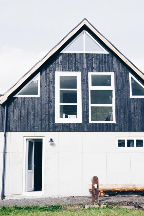 Boat House In Hosvik 아파트 외부 사진