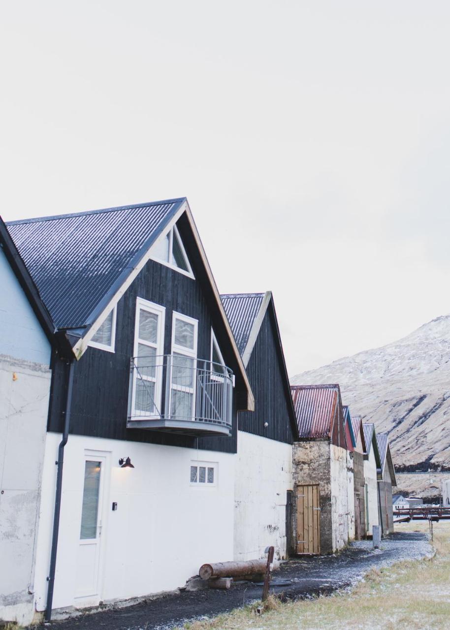 Boat House In Hosvik 아파트 외부 사진